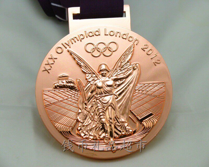 2012 London Medal Bronze Ribbon Ribbon 1:1 Replica Commemorative Edition