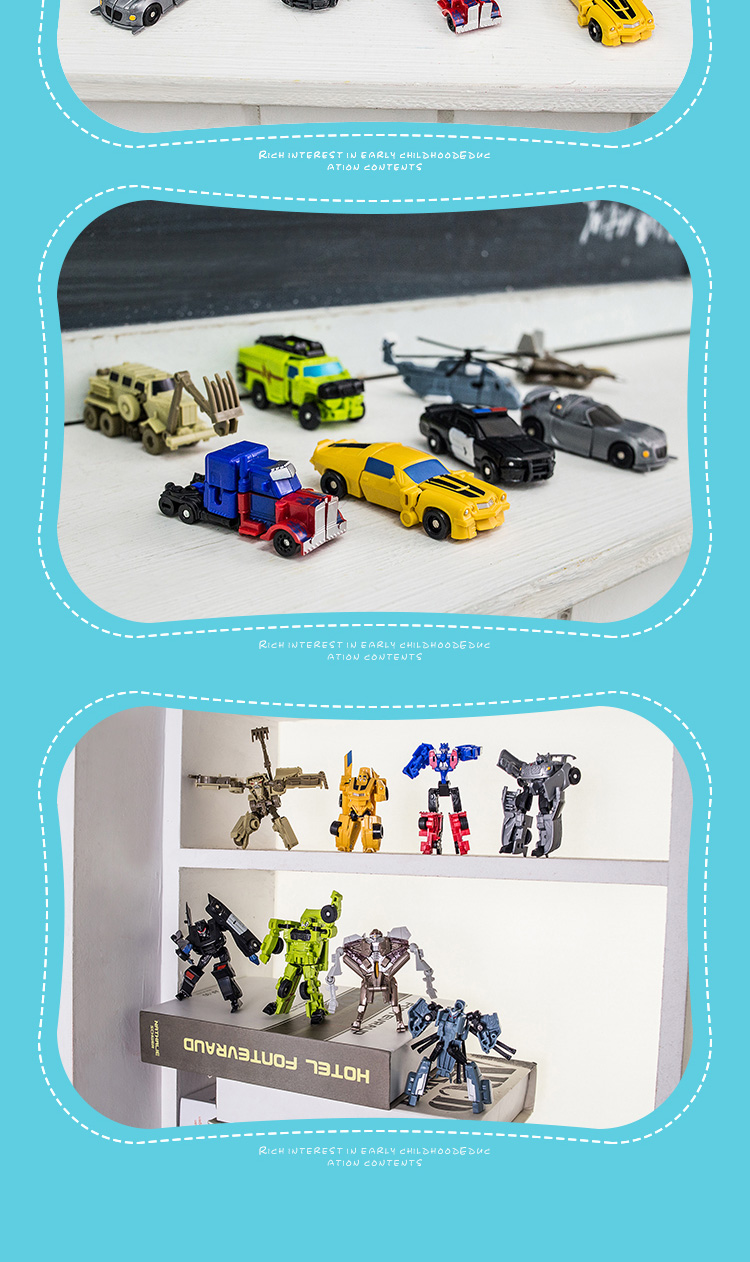 Đồ chơi biến hình King Kong 5 Mini Pocket Optimus Đồ chơi trẻ em Bumblebee Bộ lắp ráp mô hình câu đố - Gundam / Mech Model / Robot / Transformers mô hình gundam khổng lồ	