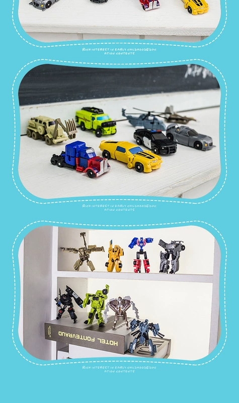 Đồ chơi biến hình King Kong 5 Mini Pocket Optimus Đồ chơi trẻ em Bumblebee Bộ lắp ráp mô hình câu đố - Gundam / Mech Model / Robot / Transformers