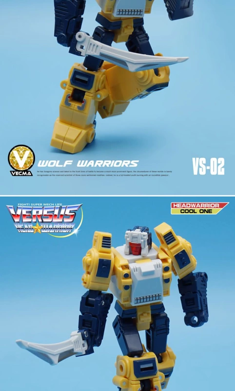 Đồ chơi biến dạng MFT King Kong VS02 Người sói WOLF tỷ lệ nhỏ đầu túi cổ áo robot chiến binh mô hình cậu bé - Gundam / Mech Model / Robot / Transformers