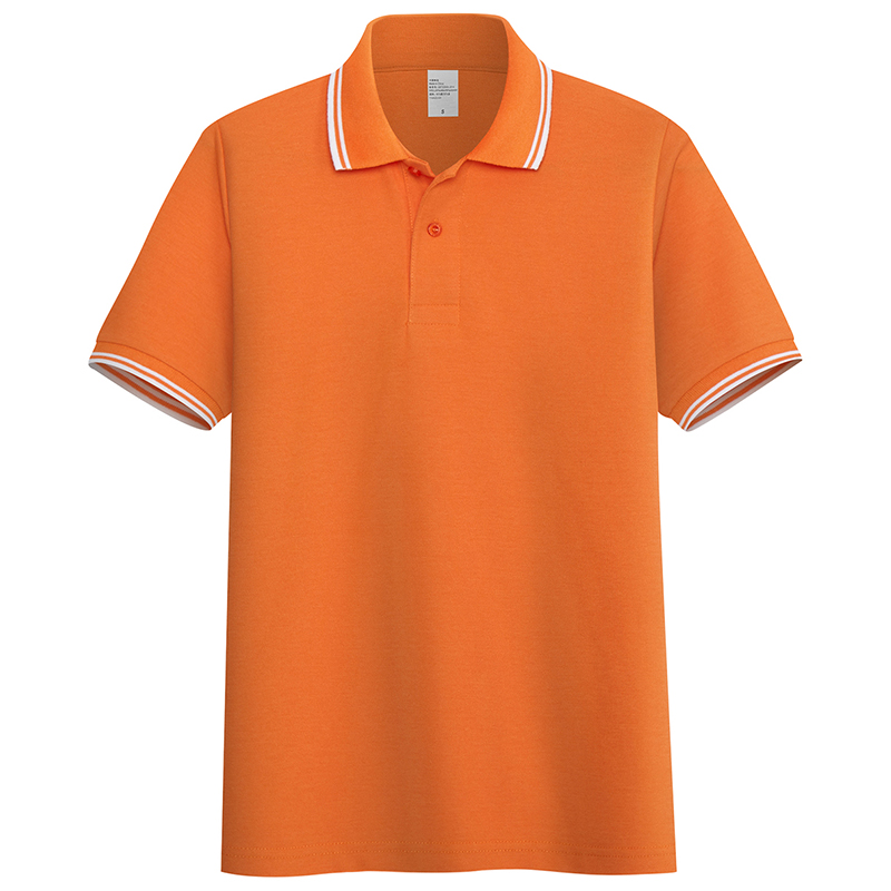 tay áo ngắn áo POLO tươi Nhật Bản nam đụng ve áo màu chàng trai áo thun trung niên Paul áo có một t-shirt mặc của nam giới