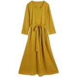 Летнее шелковое платье, милая длинная юбка, ремень