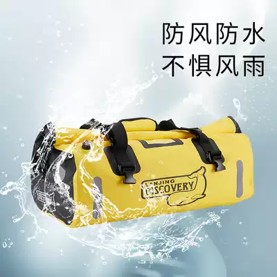 Blue whale locomotive waterproof bag multifunctional travel bag fitness camping riding rear bag motorcycle travel equipment Travel Bag