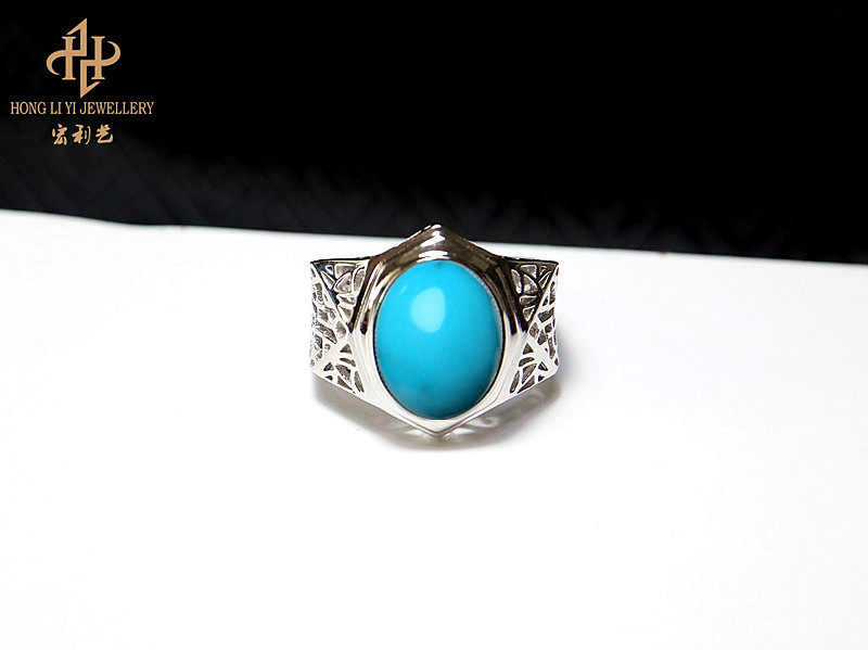 Bague HONGLIYIJEWELRY    en Argenterie - Ref 3086740 Image 26