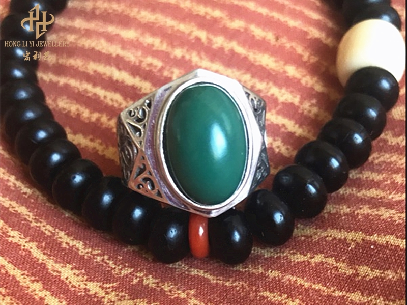 Bague HONGLIYIJEWELRY    en Argenterie - Ref 3086740 Image 14