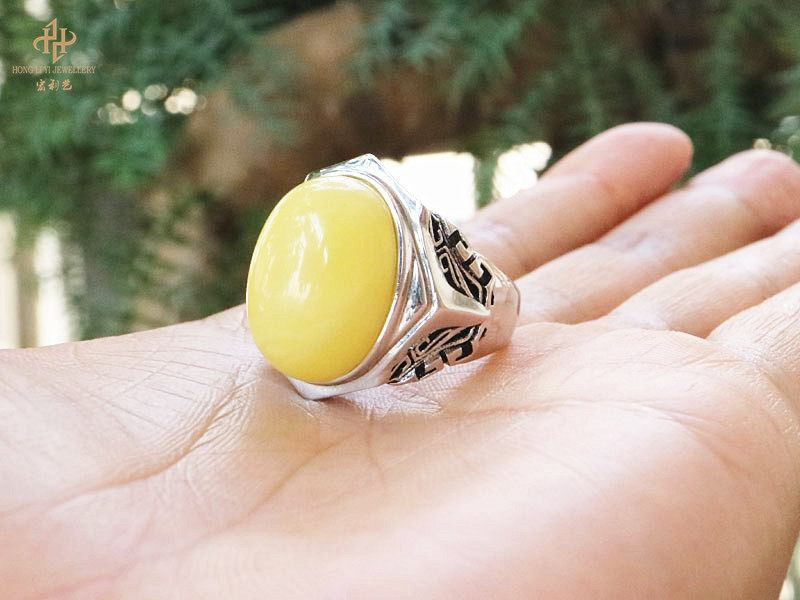 Bague HONGLIYIJEWELRY    en Argenterie - Ref 3087615 Image 4