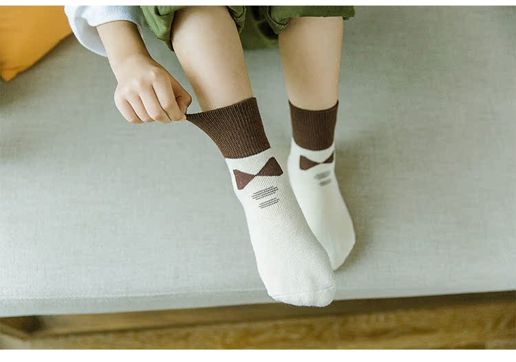 Tất trẻ em mùa đông dày lên ấm áp bé trai và bé gái cộng với vớ cotton không tinh khiết trong vớ khăn ống quần tất cho bé sơ sinh