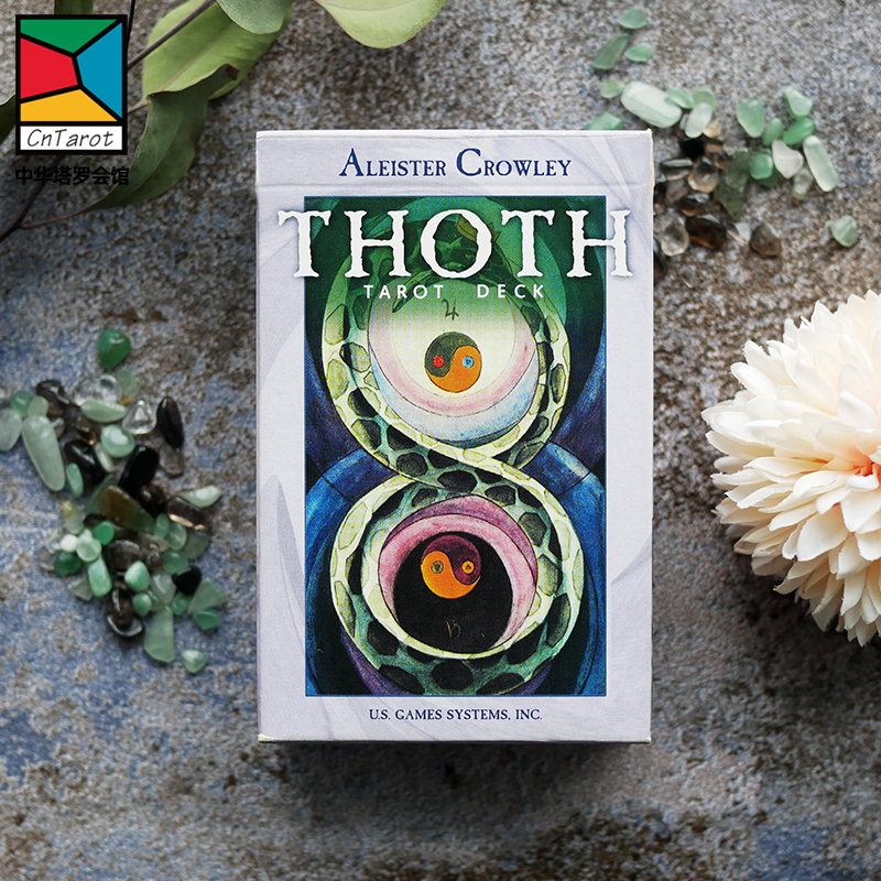 Imported genuine board game card Aleister Crowley Thoth Tarot Totto tarot cards