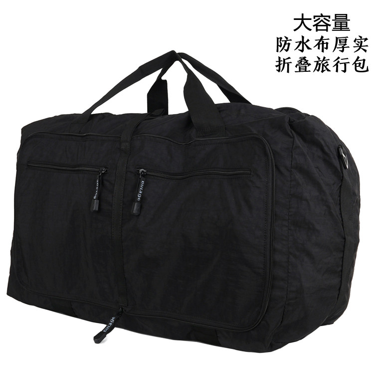 Folding travel bag Travel light handbag Portable large capacity storage bag HEYI waterproof nylon cloth duffel bag