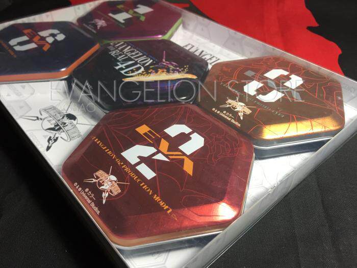 Куклы и фигурки 日版现货 新世纪福音战士 eva usj 机体编号铁盒 日本制 一套入 OTHER