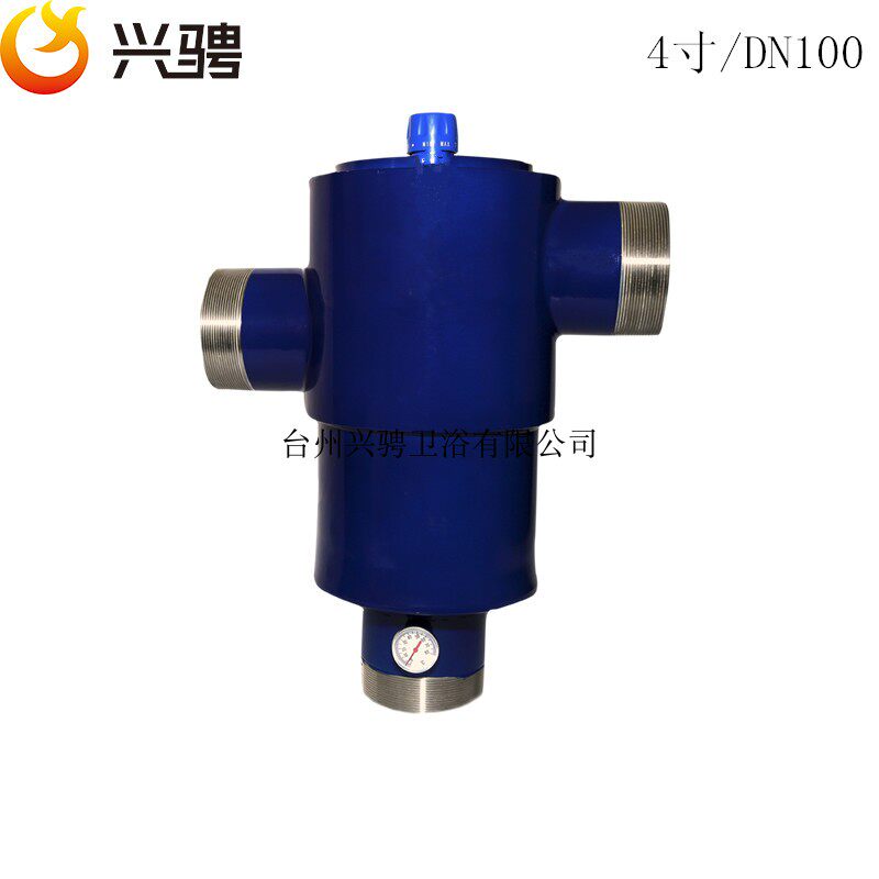 Automatic temperature valve of DN100 large flow constant temperature mixed valve bath thermostat system 4 inch thermostat valve
