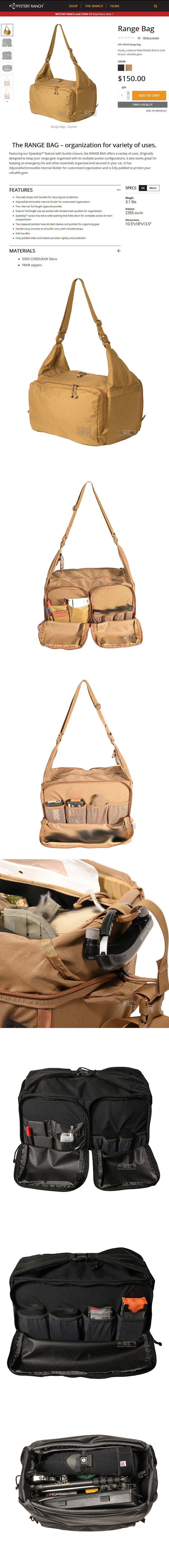 mystery ranch diaper bag