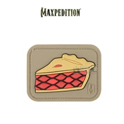 Maxpedition pie Pie Velcro PVC nắp cao su Ba lô Nhãn hiệu phù hiệu phụ kiện quần áo