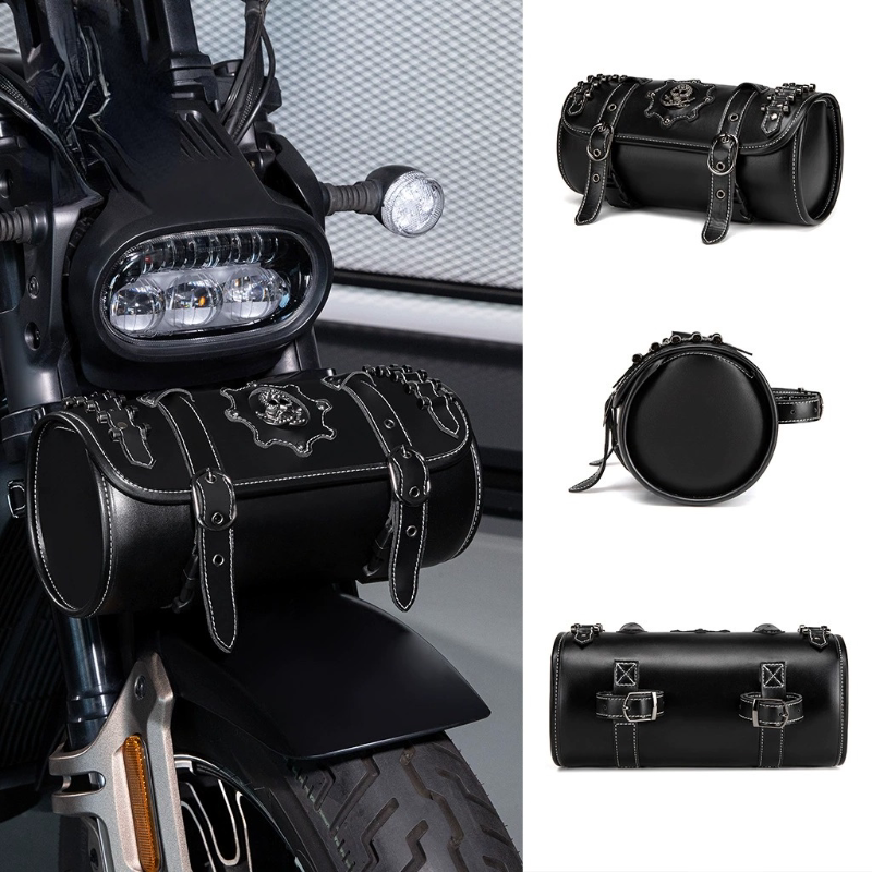 Amazon's Best-Selling New European and American Punk Style Personalized Harley Motorcycle Waterproof Front Bag for Motorcycle Modification