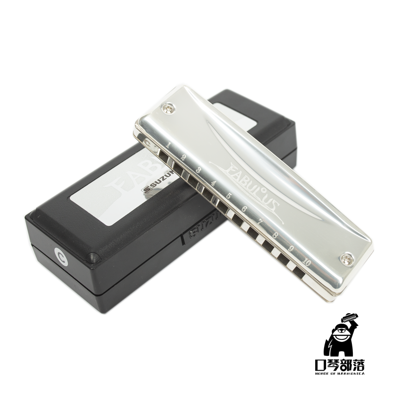 Suzuki Japan Suzuki F20E average law blues Bruce 10 holes gift harmonica folk jazz instrument