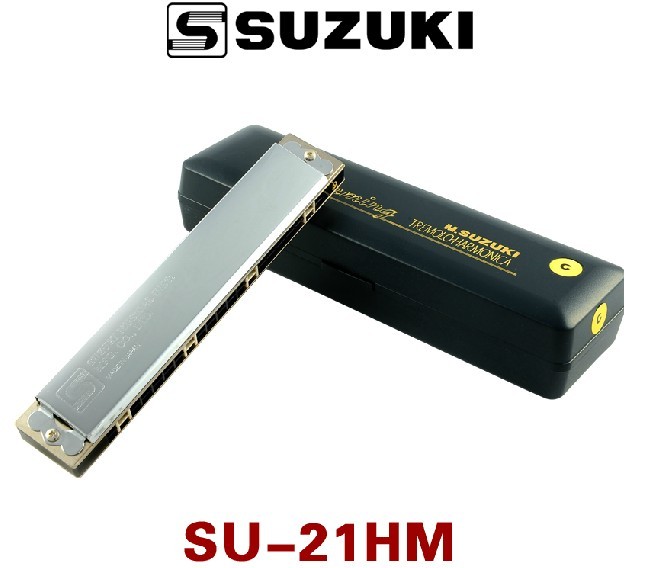 Boiling harmonica SUZUKI Suzuki SU-21Humming 21-hole polyphonic harmonica Hamming series spot