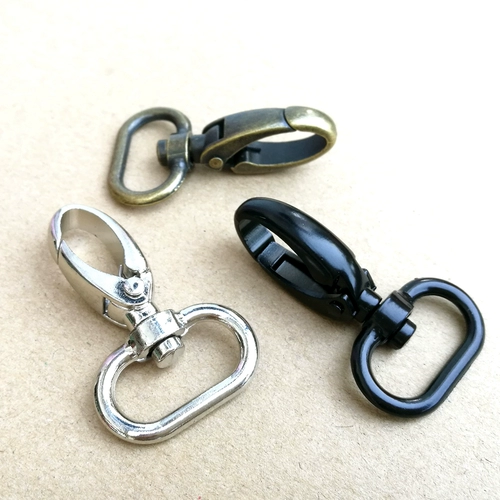 Мешки аксессуары мешки с пряжкой оборудование для крючки обратно металлическая пряжка крючка 2,5 см на плечевой крючок крюк