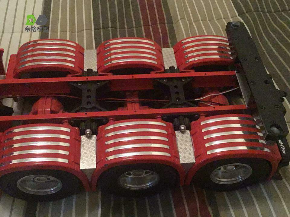 DGModel für Tamiya 1/14 Traktor-Dekorplatte, rutschfeste Platte 620 56323 für MAN 3363 – Detail 2