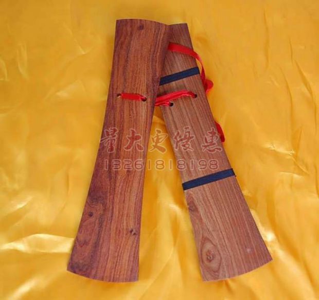Nhạc cụ quốc gia gỗ mun ban ba bảng Bắc Kinh opera tay Yu opera Tần khoang kịch castanets Allegro bảng clapper - Nhạc cụ dân tộc đàn cổ cầm giá bao nhiều