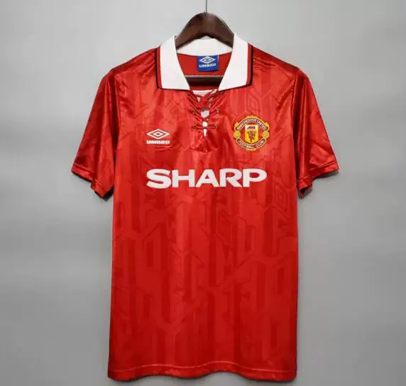 Ретро CANTONA Винтаж КЛАССИЧЕСКИЕ футбольные майки