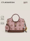 Ctlnokegin Light Retro Embroidered Crossbody Bag Handbag Hobo Bag Women's New High-End Tote Bag