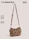 CtlnoKegin Maillard Light Retro Embroidery Hobo Bag Women's 2026 New Single Shoulder Armpit Bag Crossbody Bag