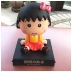 Chibi Maruko đồ trang trí xe dễ thương lắc búp bê đầu giữ điện thoại cartoon xe trang trí bảng sáng tạo của mình - Phụ kiện điện thoại trong ô tô Phụ kiện điện thoại trong ô tô