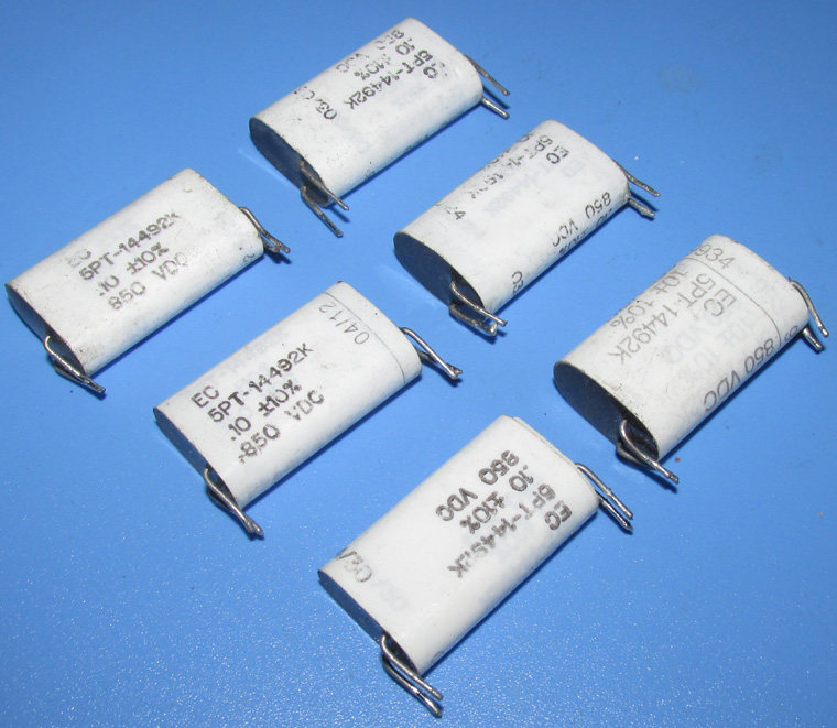 American EC 0 1U850V BEAUTIFUL TIN FILM Membrane Capacitive Biliary signal Coupling tone BEAUTIFUL WEIGHT 11 gr