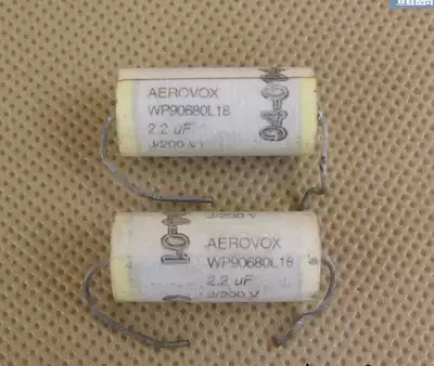 American made AEROVOX axial film capacitor 2 2UF 200V