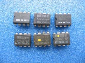 The power supply voltage of OPA637 is ±4.5 ~ ±18V