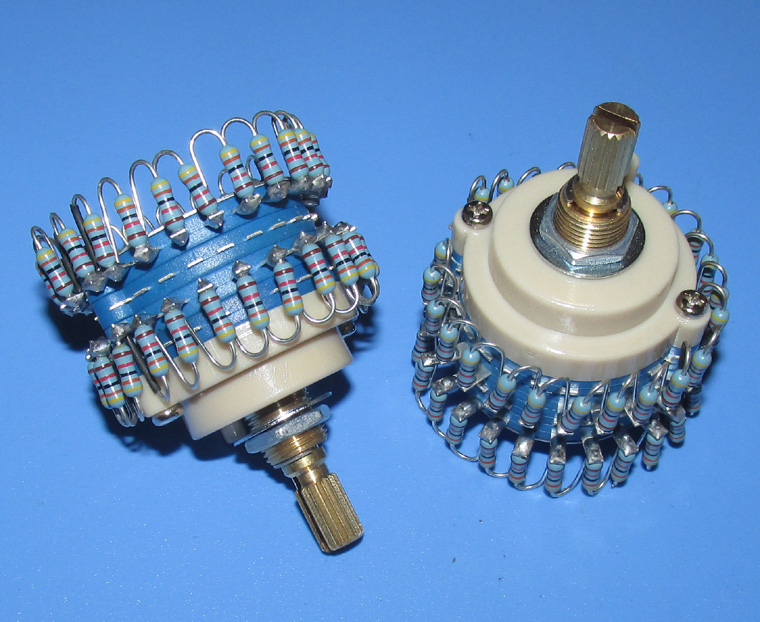 High precision 24-speed 20K 50K 100K 250k 500K stepping type B linear tone potentiometer