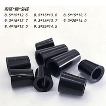  Workshop accessories All black hardcore wooden clubs with golf clubs mounting rod rubber sleeve Shock absorber ring Rubber ring Rubber ring TDX