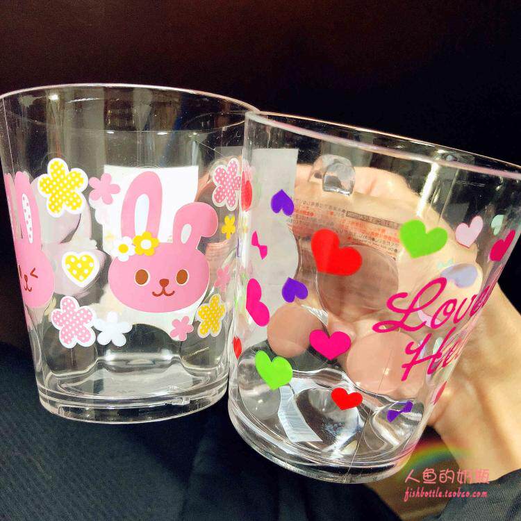 Spot Japan Big Innovation Daiso Mouthwash Cup Children Water Cup Cartoon Toothbrush Cup Toothbrushing Cup Acrylic