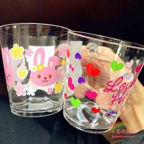 Spot Japan daiso gargle mug childrens water Cup cartoon toothbrush cup brushing Brush Rinse Cup acrylic