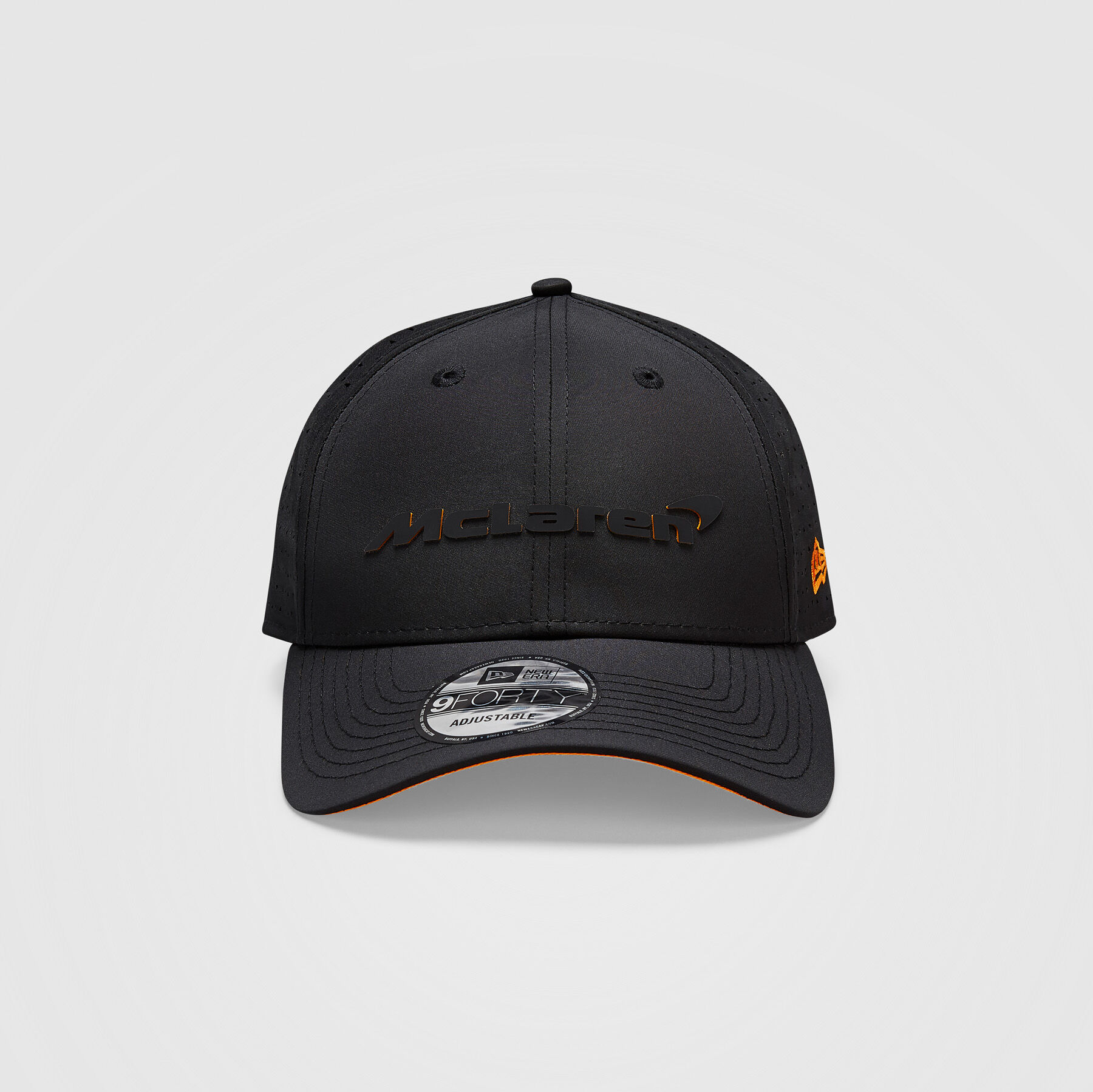 McLaren McLaren F1 Sport Hat Curved Brim Adjustable Baseball Cap Racing Cap Black