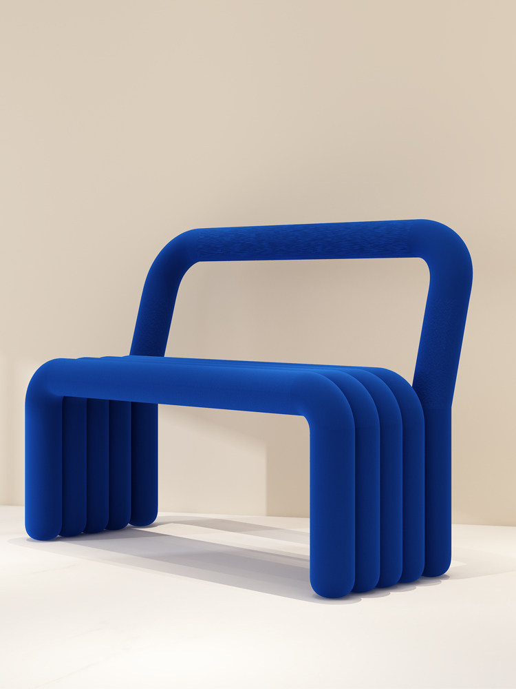 Nordic Alien Chair Bedroom Backrest Makeup Chair Creative Net Red Comb Makeup Stool board room designer Leisure Siphon Chair-Taobao