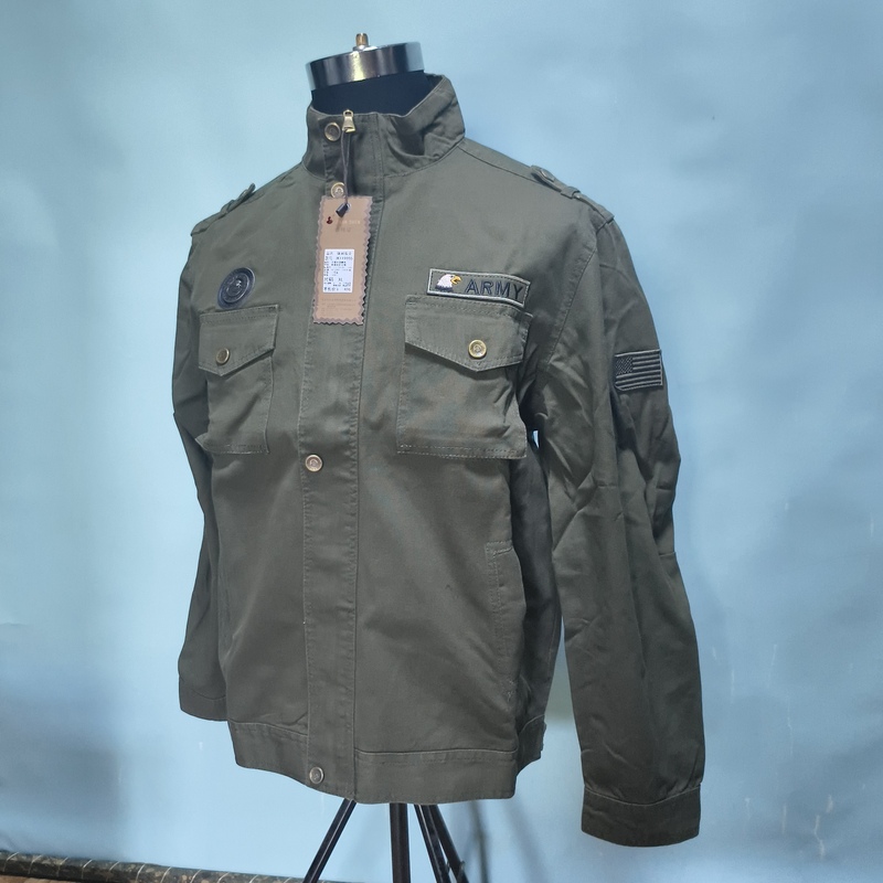 War God Green Canvas Jacket