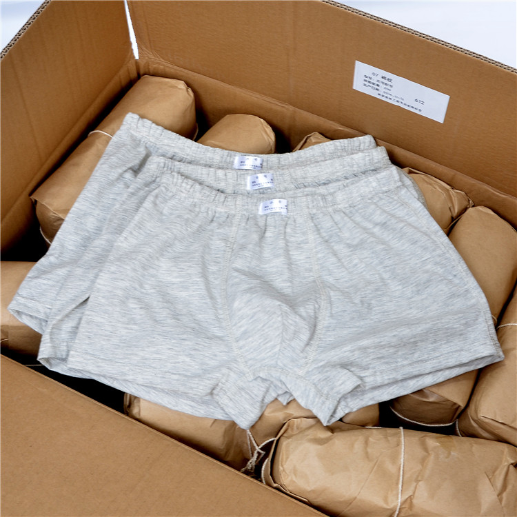New Antibacterial Four-corner Underwear Pure Color Shorts Pure Cotton Modale Breathable New Youth Sport Elastic Man