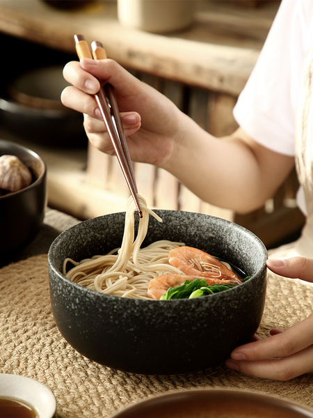 Creative Student Japanese Large Size Fancy Instant Noodle Bowl