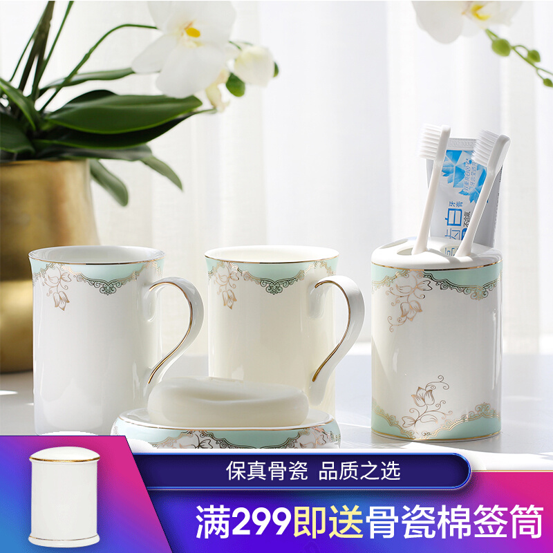 Toilet cup suit high-end luxury modern bone ceramic European combination bathroom toilet suite