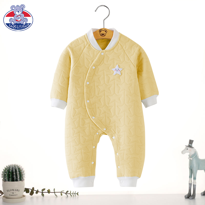 婴儿连体衣春秋冬装爬