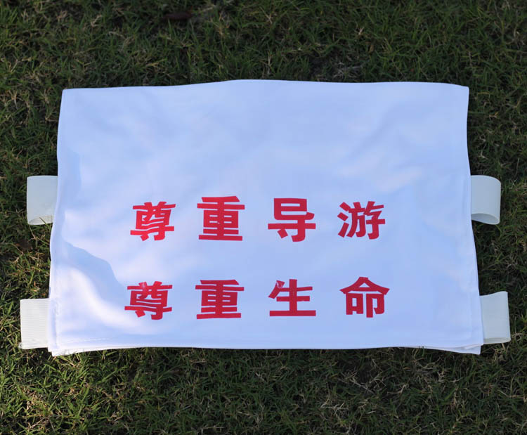 Tourist car co-driver coat bus guide seat seat printed guide tour seat guide semi-printed white seat