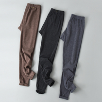 Winter Seram warm pants mens single-piece cotton pants thin panties plus fat bottoming pants elastic mens autumn pants