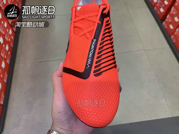 Nike NIKE PHANTOM VENOM ELITE FG nọc độc móng dài T90 giày bóng đá nam AO7540-600 - Giày bóng đá