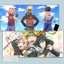 Naruto oversized mouse pad Anime Naruto Hinata Uchiha Weasel Sasuke Kakashi Xiaoxiao Organization table pad