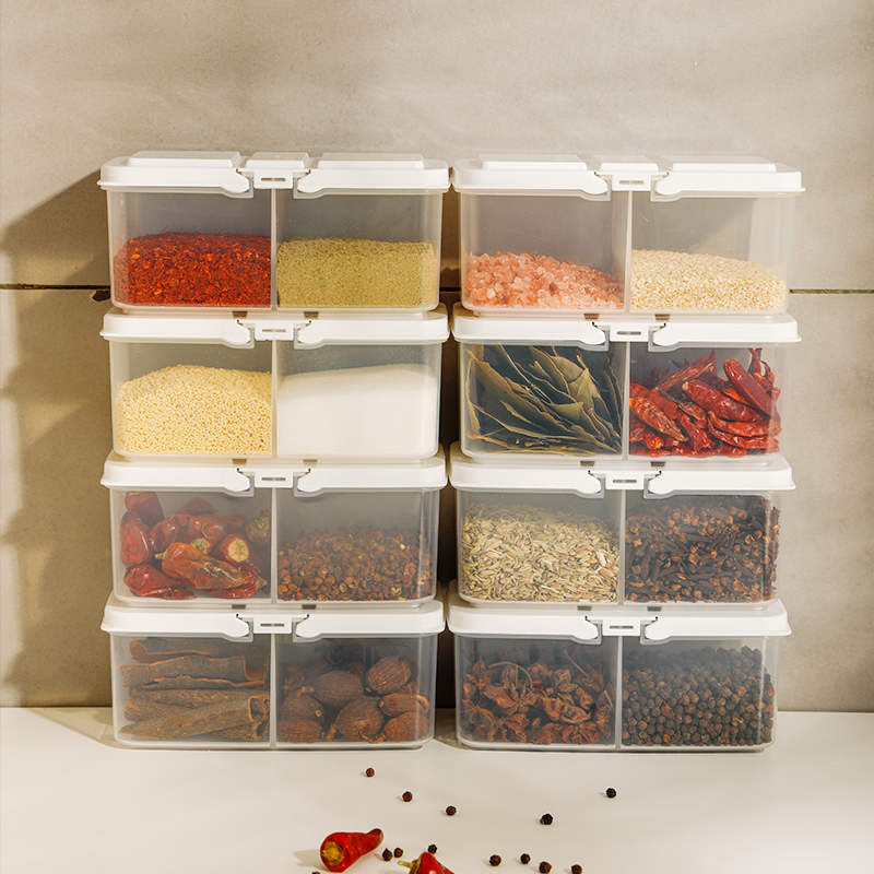 Japan Import Big Flavoring Case Dogg Flip Sauce jar Home Kitchen Zo stock Intake Box Salt MSG Tank-Taobao