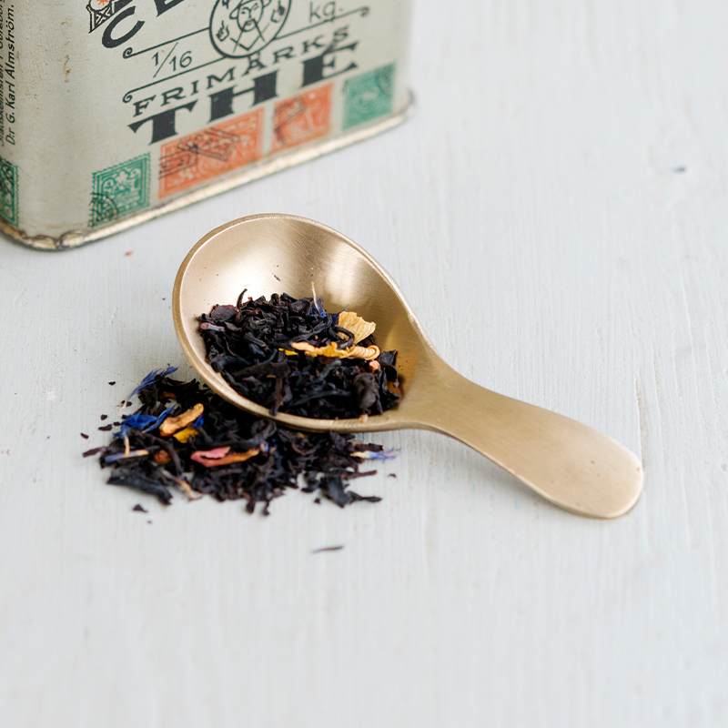 Japanese Fog linen pure copper Artisanal Coffee Spoon Home Imported Teaspoon Small Spoon Tea Coffee Bean Quantity Spoon-Taobao