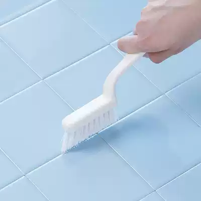 Japan Yamazaki tile gap brush bristles door and window gap cleaning brush groove cleaning long wool brush long handle