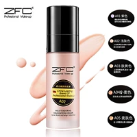 Quầy chính hãng! ZFC Soft Foundation Liquid Foundation Kem che khuyết điểm Kem dưỡng ẩm kéo dài Kem nền Foundation dior forever