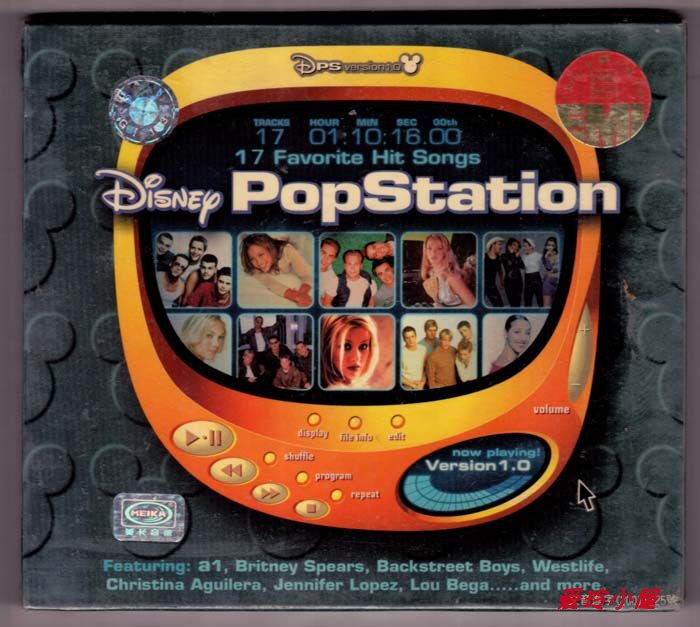 洋楽 Disney PopStation Version 1.0 CD Disney PopStation Version 1.0 – 2 x CD (Limited Edition